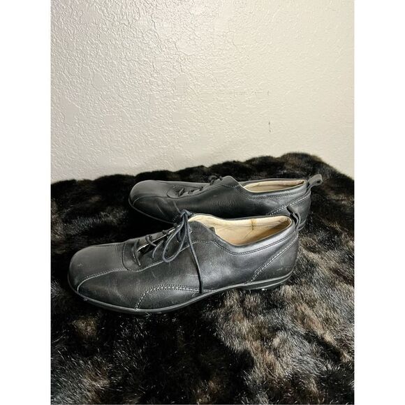 Vintage Red Wing Black Dress Shoe 10 B leather 4684